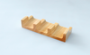 Authentic Japanese Hand Roll Stand – 3 Slot Wooden Temaki Display
