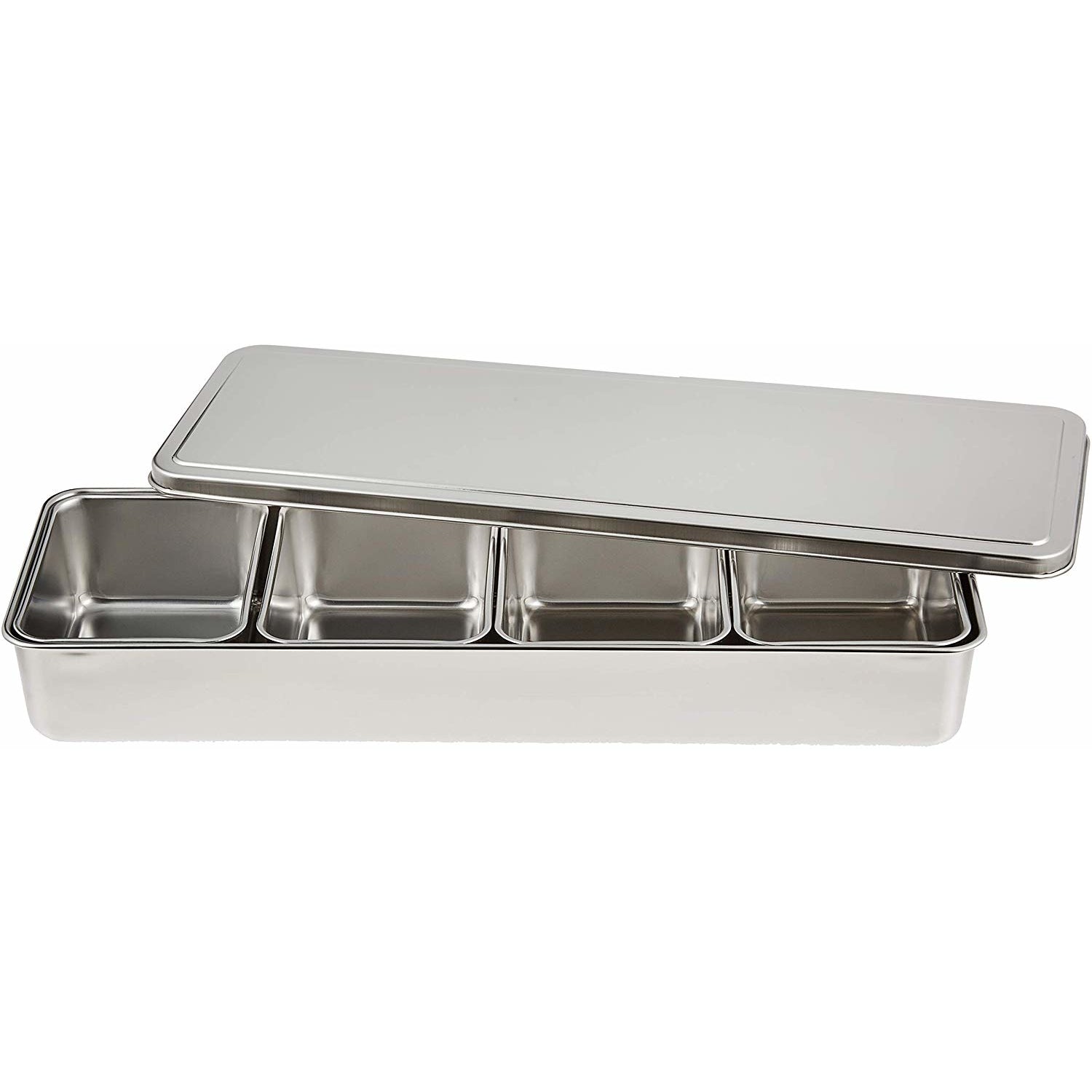 Yakumi Pan Seasoning Container w/ 4 Compartments Long