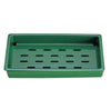 Plastic Sushi Neta Plate w/ Water Catcher Green ABS