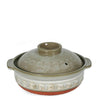Ceramic Hana-Mishima Donabe Clay Pot/Casserole