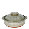 Ceramic Hana-Mishima Donabe Clay Pot/Casserole
