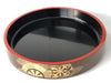 LACQUERED Deluxe Round Sushi Party Tray "Nashiji Gosho"