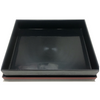 Lacquered Bento Box Hegime Shokado Black Shaku 1-Sun ABS