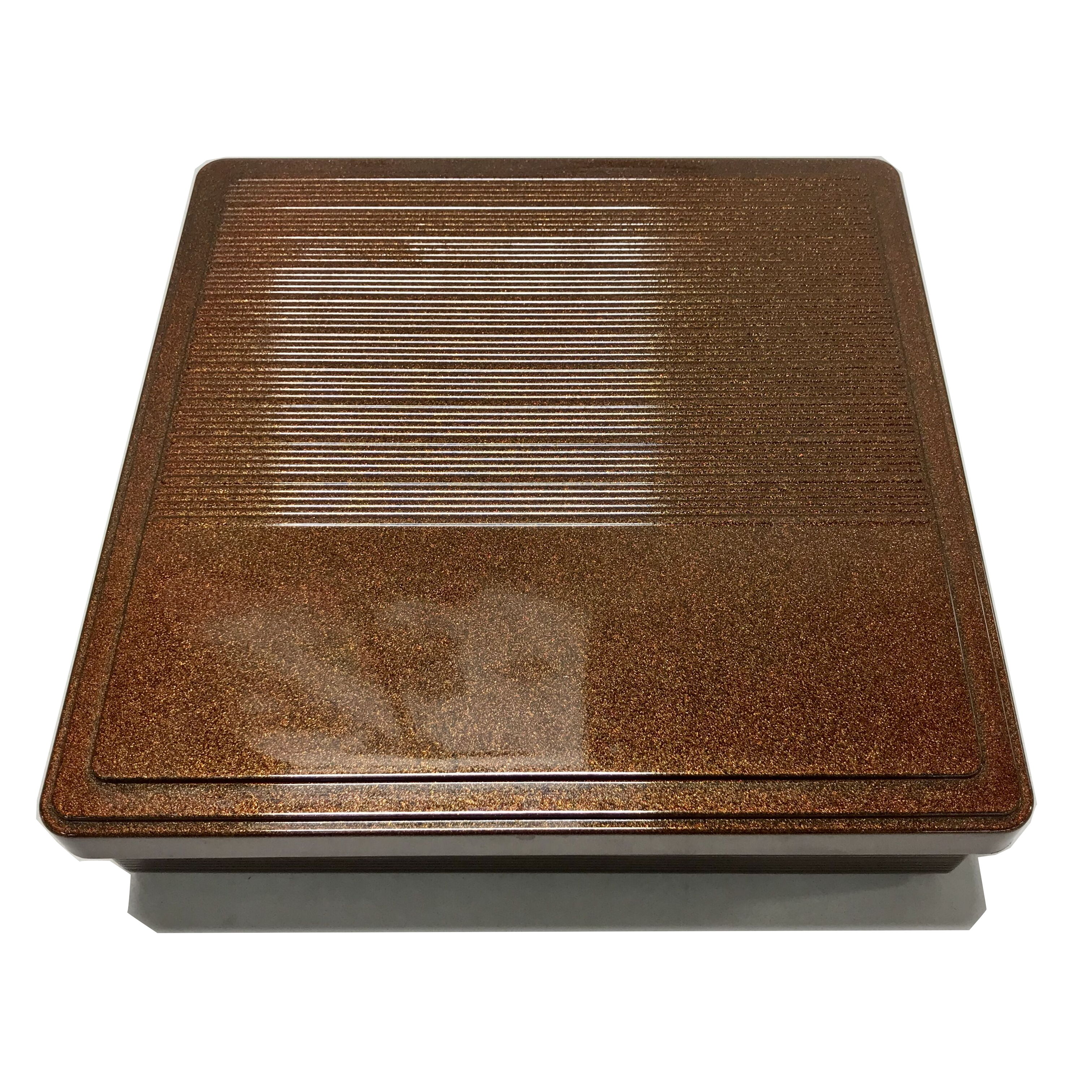 Lacquered Bento Box Nashiji 8-Sun ABS