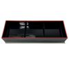 Lacquered Daiju Bento Box w/ 3-Compartment ABS