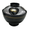 Lacquered Soup Bowl w/Lid "Echizen-Shikun" ABS