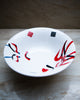 RAMEN BOWL, MADE IN JAPAN, HANDMADE, KABUKI 7.5sun (23x8.4cm)