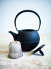 Japanese Nambu Iron Tea Pot Saskura Sumi