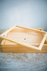 Food Display Case with Acrylic Lid and Drain Board Base
