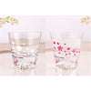 rock glass with cold cherry