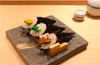 Authentic Japanese Hand Roll Stand – 3 Slot Wooden Temaki Display