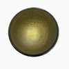 BIZEN BLUE INSIDE GOLD SAKE CUP