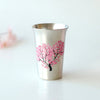 Tumbler covered by cold pure cupper