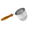 Stainless Steel Tea Strainer with Wooden Handle