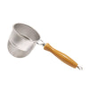 Stainless Steel Tea Strainer with Wooden Handle