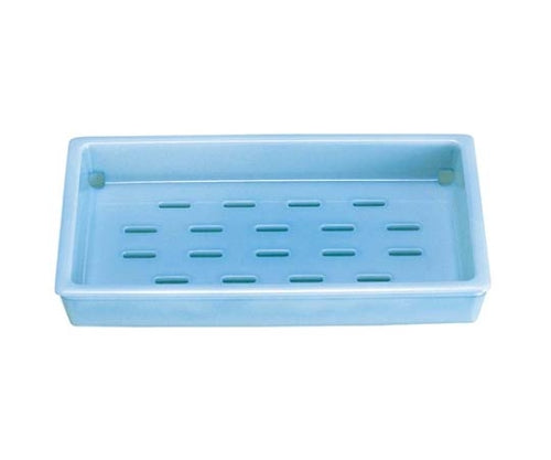 Plastic Sushi Neta Plate w/ Water Catcher Blue Celadon Style