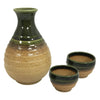 Ceramic Sake Cup Iga-oribe