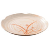 Melamine Round Ripple Plate 1816GD Gold Orchid