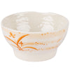 Melamine Wave Rice Bowl 3706GD Gold Orchid