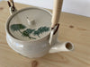 Plastic Tea Pot (SHINO GREEN BAMBOO) Made in Japan.