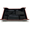 Lacquered Two-tone Banno Platter Black ABS