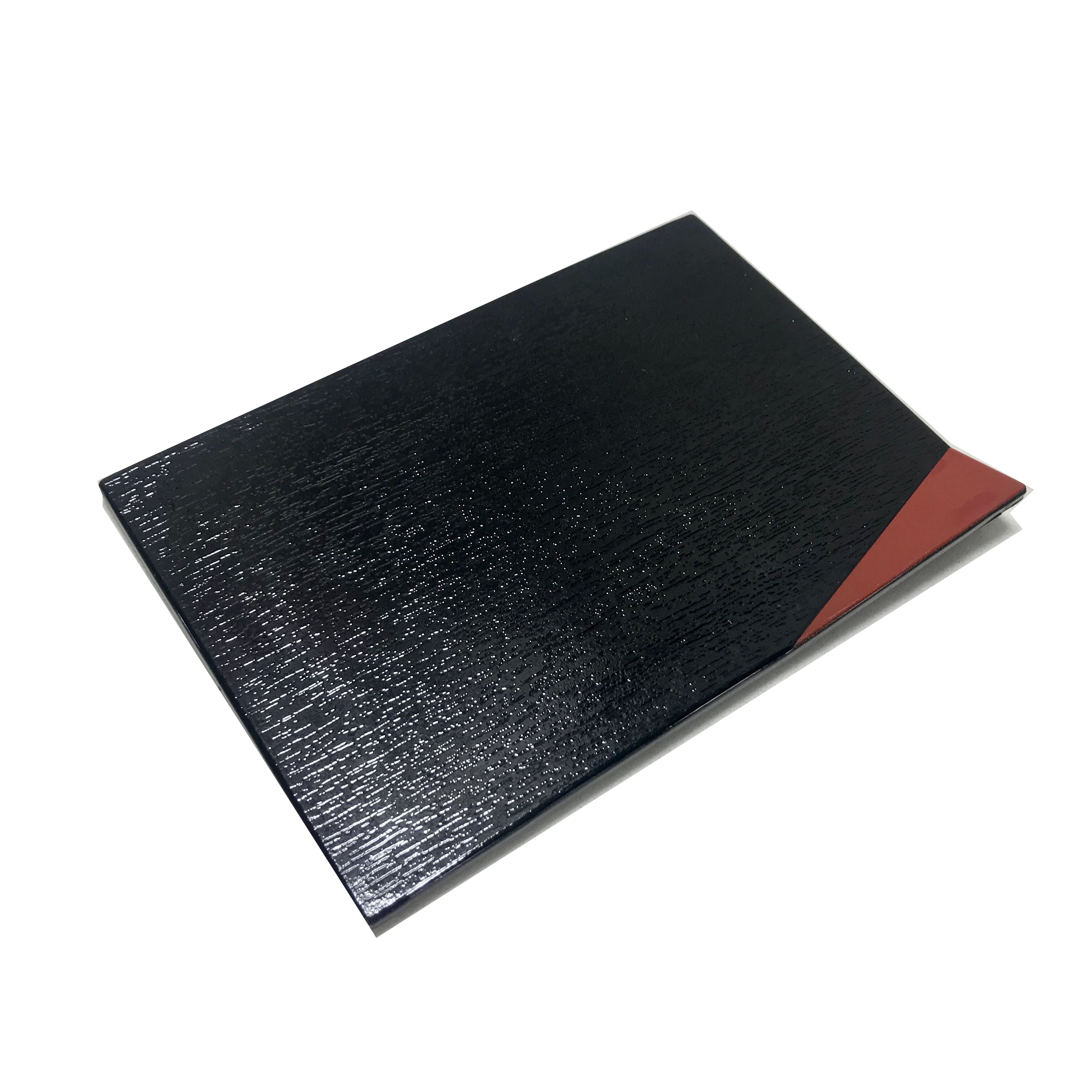 Lacquered Corner Creased Plate / Tray Kyoto-Style 5-Sun ABS