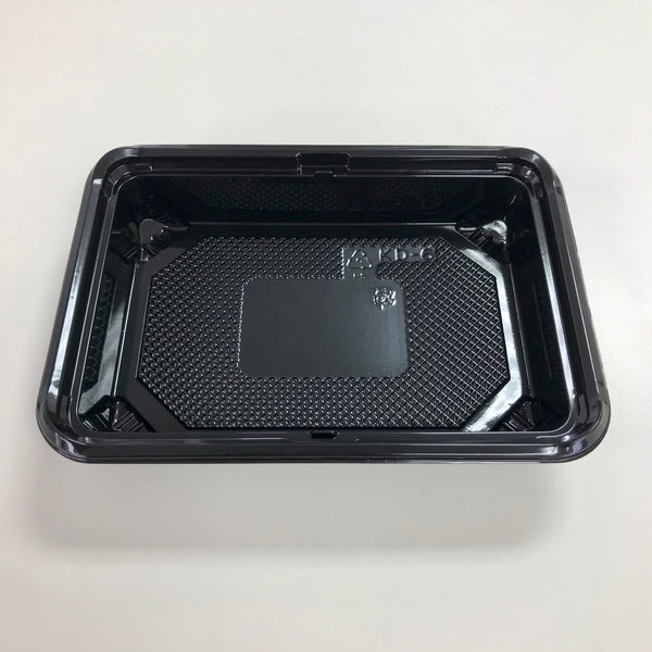 Takeout/To-go Container KD-6 Black (1200/Case) | Taiko Enterprises