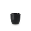Ceramic Sake Cup Black Long 45mm/1.75"H 1.25oz