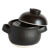 Ceramic Rice Pot - Earthenware "Kuro Shizuku"
