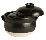 Ceramic Rice Pot - Earthenware "Zeppin Gohan"